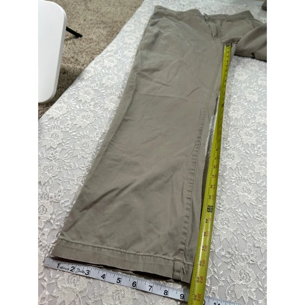 The North Face Mens Chino Pants Khaki Tan Straight Leg 34 Short Gorpcore Hiking